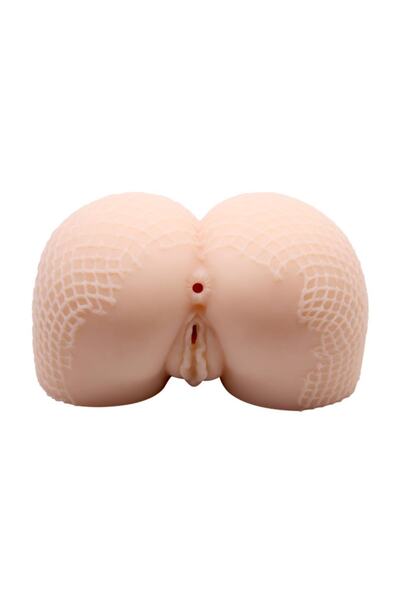 Lilitu Shop 3 Boyutlu 2 Işlevli Titreşimli Suni Vajinal Ve Anal Masturbatör - Jessica
