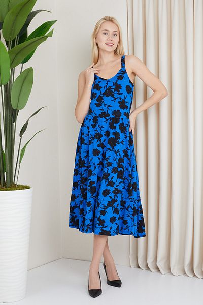 Banadamoda Rochie de damă cu modele florale