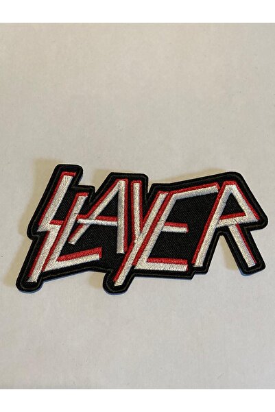 StüdyoÜmitTişört Slayer Logo Patch-peç,arma Ve Kot Yaması