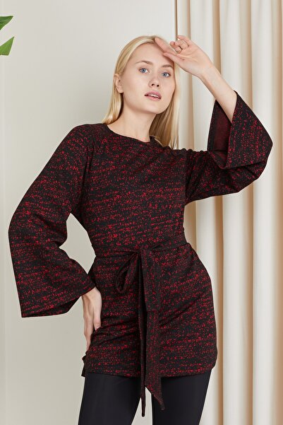 Banadamoda Ženska haljina sa dugim rukavima