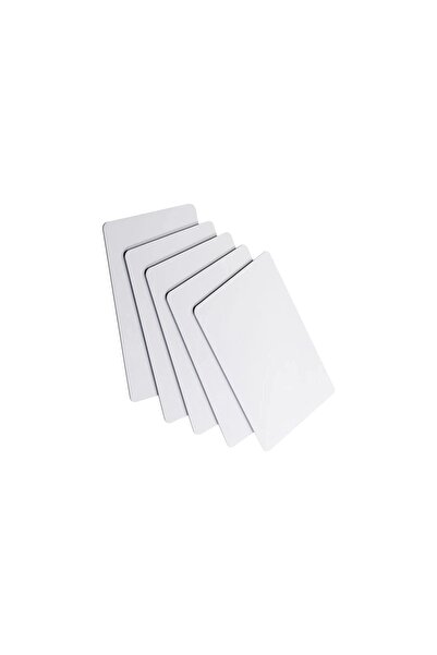 NFC Dijital Kartvizitler Için Uygun Ntag213 Beyaz Kart (100 Adet)