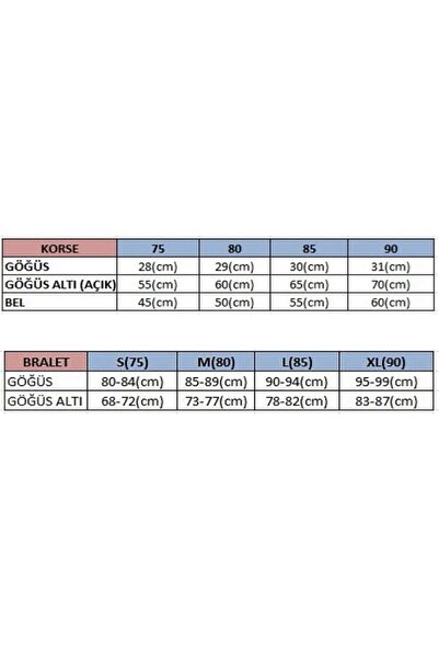 EDLİNGERİE Lilac Lilac Floral Detailed Bustier Set