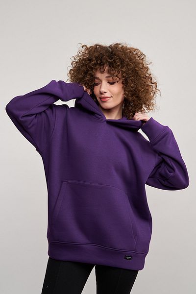 MBEY1989 Oversize Purple Hoodie - Unisex