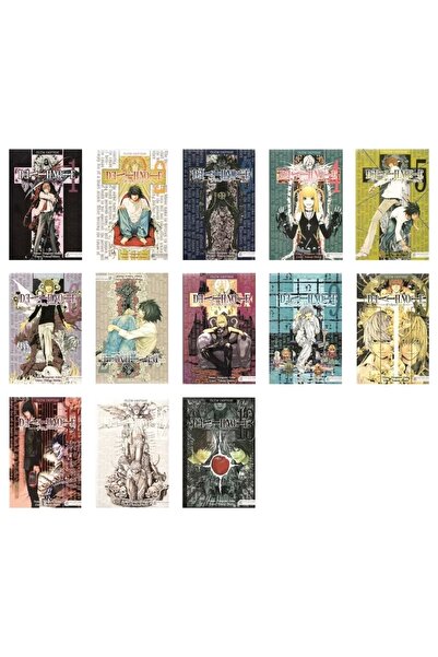 Akıl Çelen Kitaplar Death Note Ölüm Defteri Serisi Tüm Kitaplar (1 - 13)