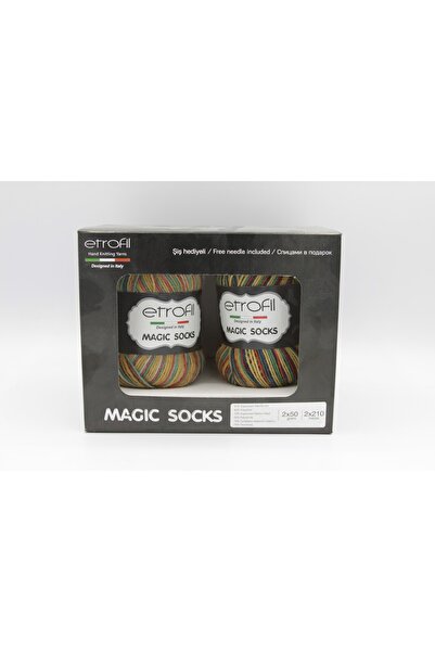 Etrofil Magic Socks Kit (sarı-mavi-kırmızı)