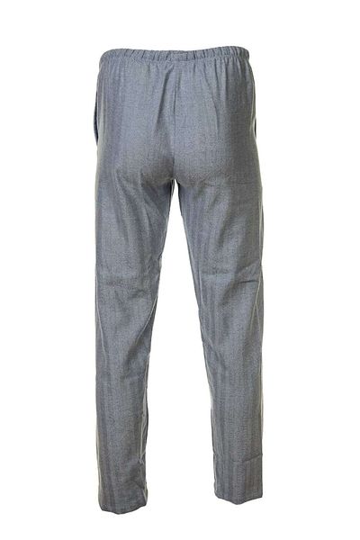 adidas NOVILA Herren Web-Hose - Lounge-Hose, Homewear, Baumwoll-Flanell, Fischgrätmuster
