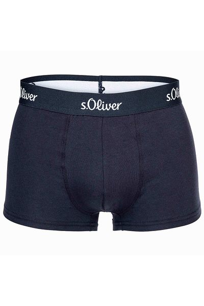 s.Oliver Herren Boxershorts 3er-Pack – Hipster Baumwoll-Stretch