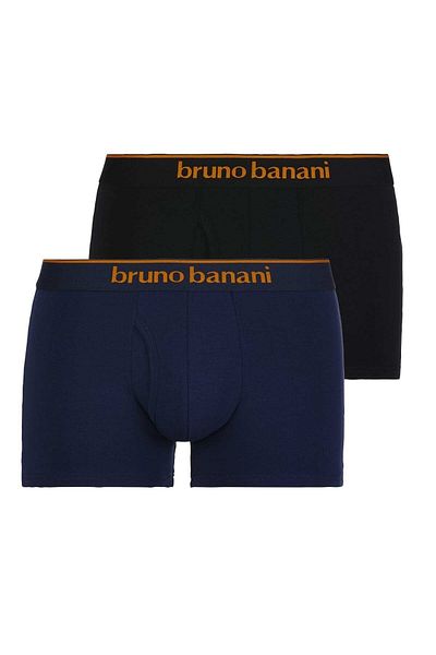 Bruno Banani Herren Boxershorts, 2er Pack - Quick Access, Unterhose, einfarbig, Baumwolle