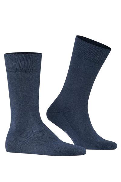 FALKE Herren Socken - Sensitive London, Strümpfe, Uni, Baumwollmischung