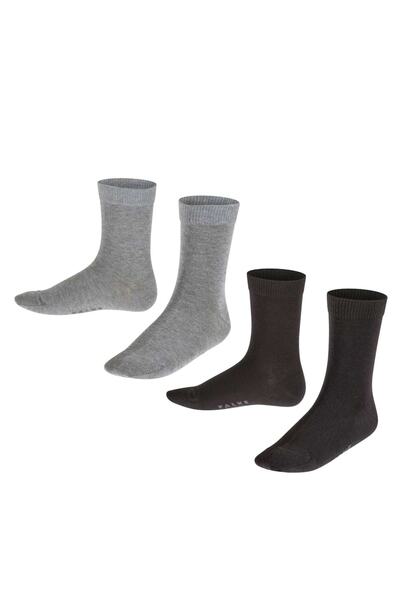 FALKE Kinder Socken, 2er Pack - Happy, Kurzsocken