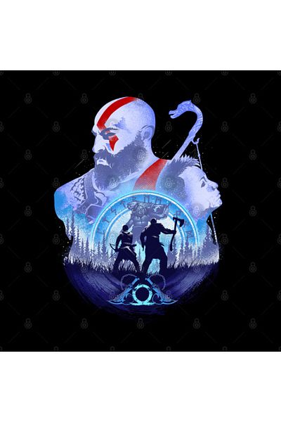 Pixxa Kratos And Atreus - God Of War Mug