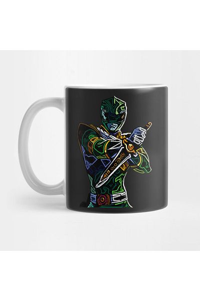 Pixxa Green Ranger Power Rangers Mug