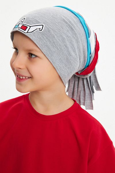 Babygiz Baby Kids Colorful Striped Car Figured 4 Season Hat Beanie Soft 100% Cotton Combed Cotton