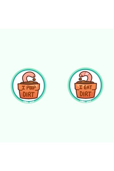 Pixxa كوب I Eat Dirt / I Poop Dirt