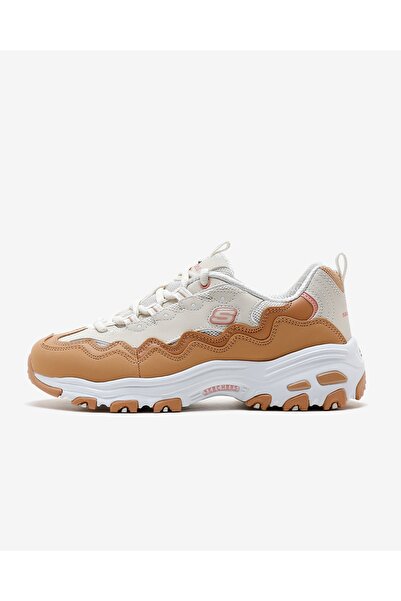 SKECHERS D'lites Kadın Bej Sneakers 149792 Ntpk