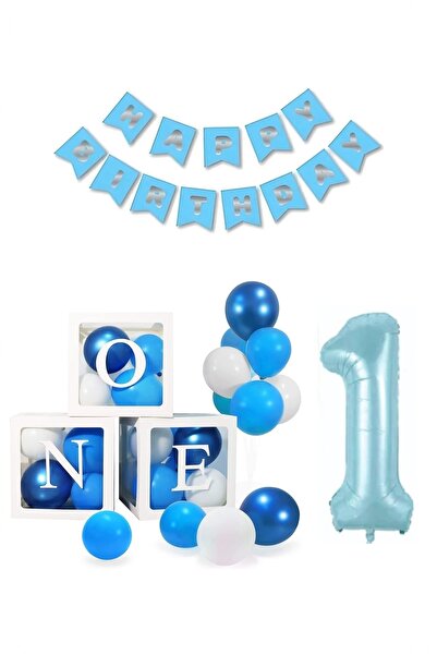 BİDOLUMUTLULUK 1 Yaş Doğum Günü Konsepti One Happy Bırthday