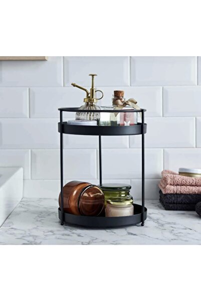 Zarif Home Bathroom Cosmetic Jewelry Organizer Multi-Purpose Organizer 2-Tier...