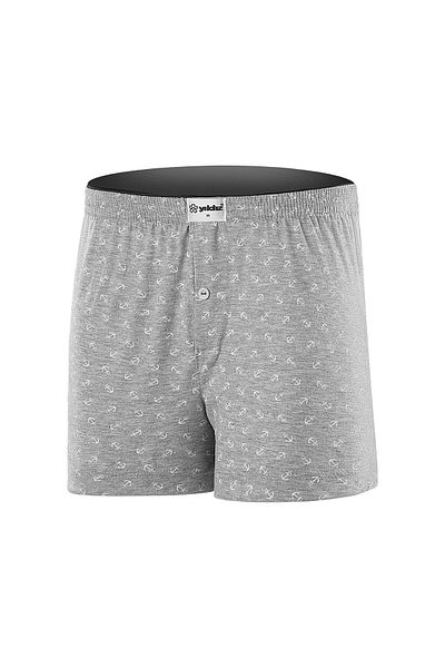 YILDIZ 3-Piece Anchor Pattern Combed Cotton Towel Waist Boxer 100% Cotton