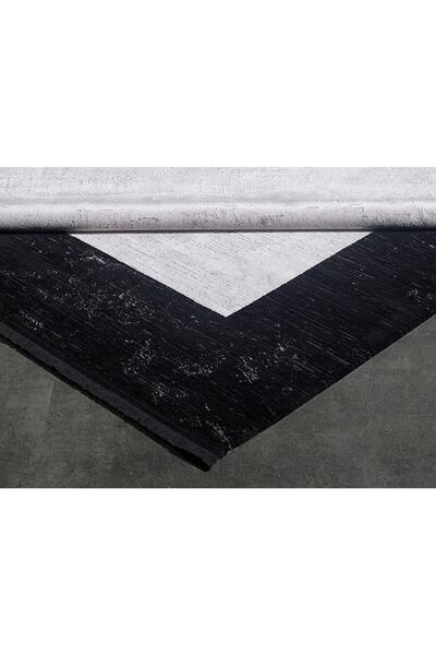 GÜMÜŞSUYU Black & Brown 11321 Gri Halı