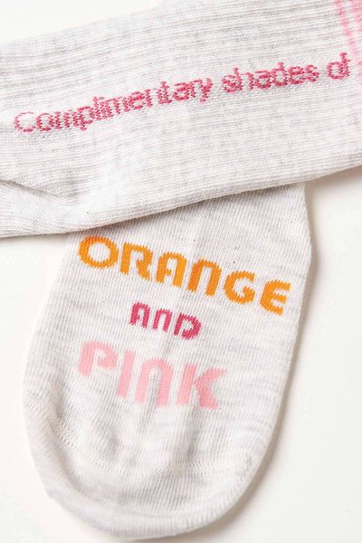 Dagi Gray Melange Women's 2-Piece NC Tennis Club Sports Socks