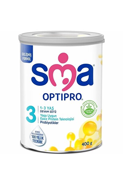 SMA Optipro Probiyotik 3 Bebek Devam Sütü 1-3 Yaş 400 gr