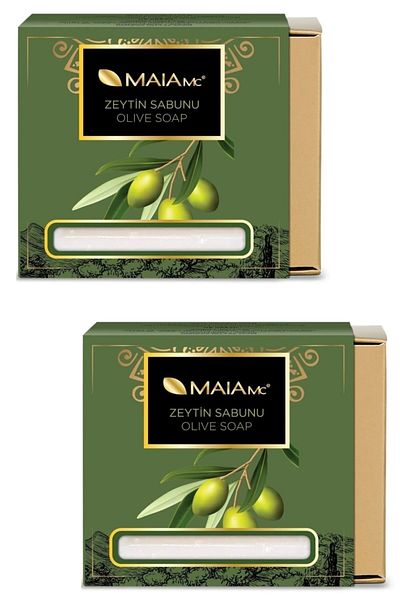 Maia mc Olive Soap Hair and Skin Care 150 Gr2 Pieces