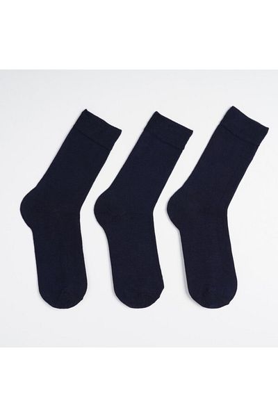 moa socks 12 чифта мъжки чорапи в тъмносини цветове, сезонни, от органични материали, Moa007
