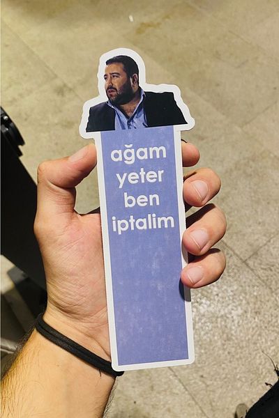 Namgo Kolpaçino Ağam I Am Cancel - Book Marker