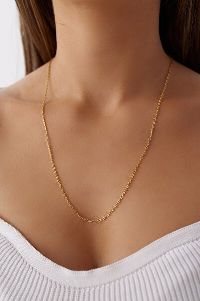 YAVUZ KUYUMCULUK 14 Ayar Altın Forse Zincir