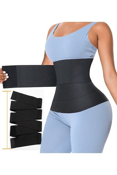Fitsauna Fitbelt Slimming Firming Waist Wrap Hourglass Image Wrap Waist Corset