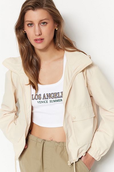 Trendyol Collection Winterjacke - Beige - Basic