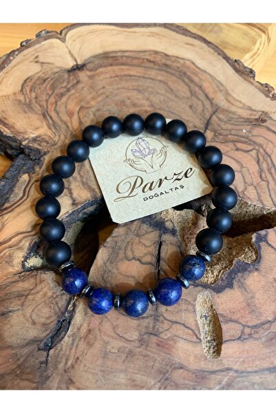 parze doğaltaş ماتي الجزع واللازورد سوار