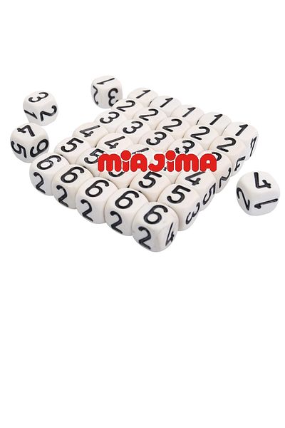 Miajima Imported Melamine Numbered Okey Numbered Okey Numbered Okey 35 Pieces