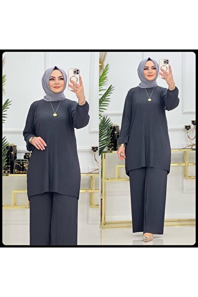 MODAMÜNASİP Γυναικείο Υπέροχο Πλισέ Παντελόνι