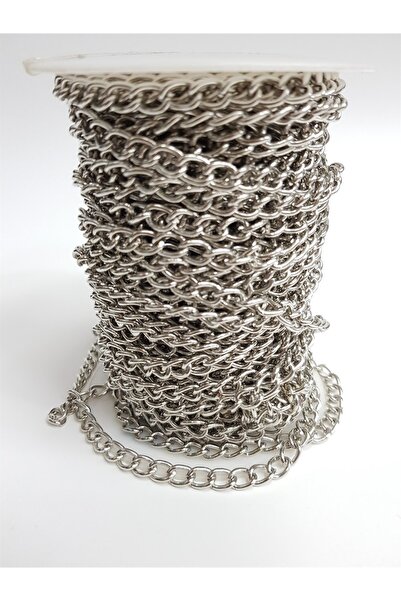 FdayAksesuar Vrste perli Šareni srebrni lanac (1 Mt) – Perle