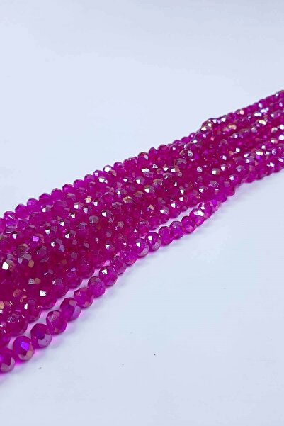 FdayAksesuar Ποικιλία από χάντρες: Φούξια κρυστάλλινες χάντρες 8 χιλιοστών – ...