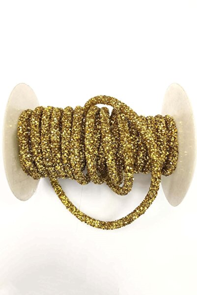 FdayAksesuar Beads Assortment Gold Color Bead Embroidered Pipe Ribbon – Beads