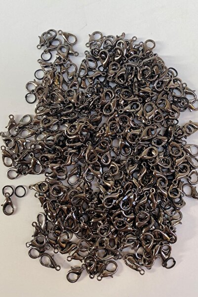 FdayAksesuar 25 bucăți agrafă papagal gri antracit agrafă pere agrafă bijuter...