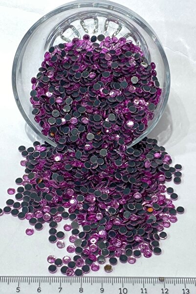 FdayAksesuar Vrste perli Glačane perle kamena roze 1 pakovanje 25 grama – Perle