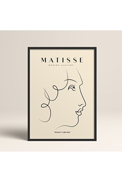 HOMEPACK Modele colorate abstracte cu cadru laminat negru Pictură de artă mod...