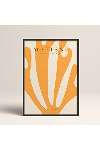 HOMEPACK Modele colorate abstracte cu cadru laminat negru Pictură de artă mod...