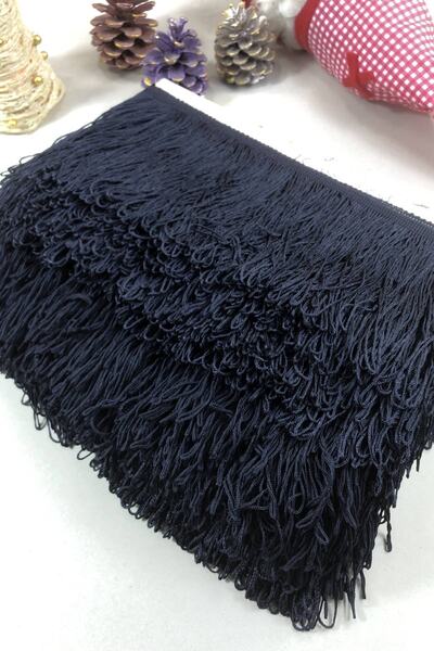 FdayAksesuar Accesoriu Panglică Decorativă Cordon Negru cu Franjuri Lățime 20...