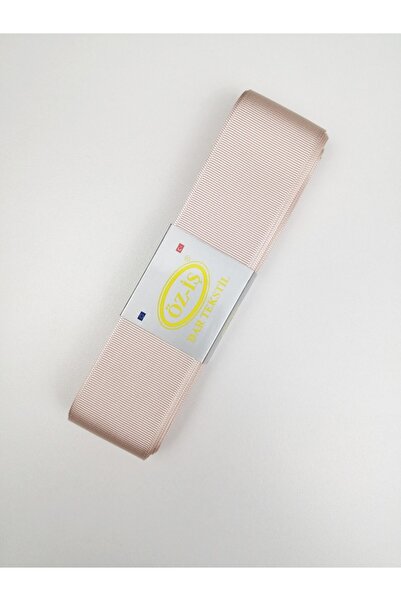 FdayAksesuar Panglică Decorativă Accesoriu Panglică Grosgrain Crem 4 Cm 10 Mt...