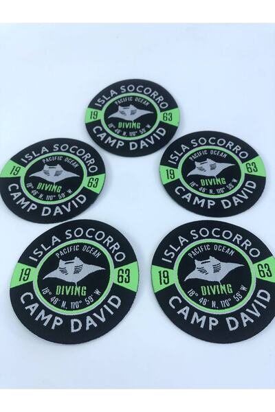 FdayAksesuar Panglică decorativă cu accesoriu cu emblemă Isla Socorro – Pangl...