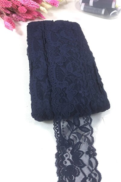 FdayAksesuar Panglică decorativă Accesoriu Albastru închis material elastic d...