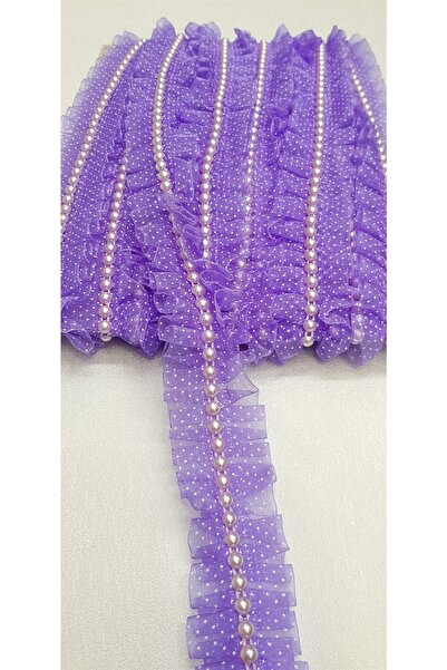 FdayAksesuar Διακοσμητική Κορδέλα Αξεσουάρ Anze με Κυματιστό Τελείωμα από Πέτ...