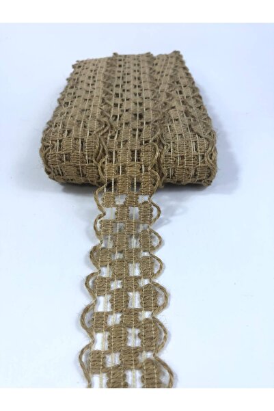 FdayAksesuar Διακοσμητική Κορδέλα με Λεπτομέρεια από Ψάθινο Καρό Σχοινί – Δια...