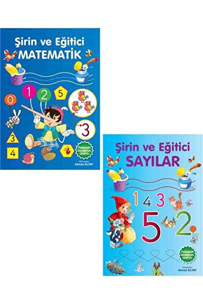 Parıltı Yayıncılık سلسلة كتب لطيفة وتعليمية مجموعة كتب الرياضيات والأرقام