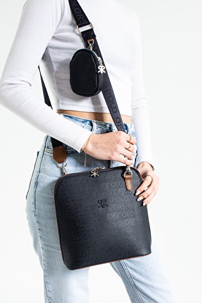 ImPolo Marta Pudra Taba - Жіноча сумка через плече та на ремені розміром 24x26