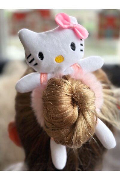 QUEEN AKSESUAR Drăguț 3D Jucărie dimensională Plush Furry Mare Hello Kitty Ca...